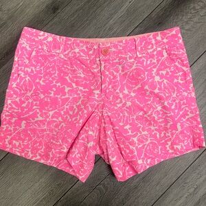 Lilly Pulitzer Pink Patterned Women's Shorts